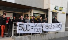 Manifestation de soutien au restaurateur