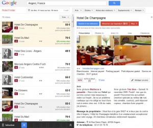 fiche google hotel finder