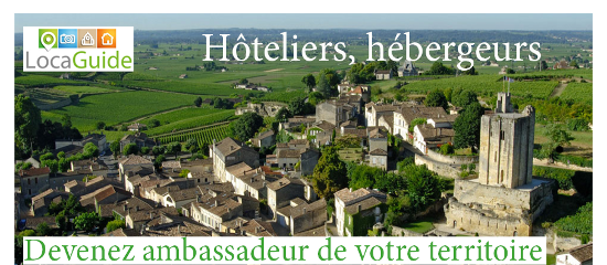 Hôteliers : soyez ambassadeurs avec LocaGuide !