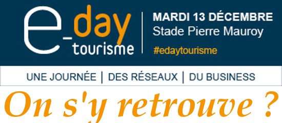 e-day tourisme – 13 décembre 2016 – Lille