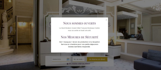 16 sites internet qui déchirent pour la réouverture