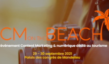 Vous faites quoi fin septembre ? Venez participer au grand événement marketing touristique de la rentrée.